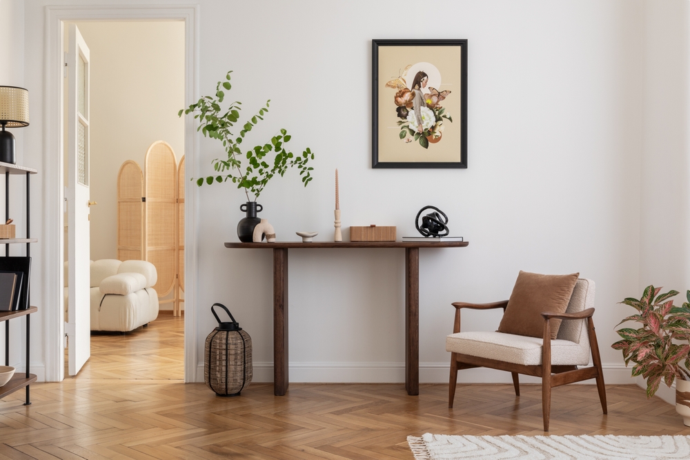 Cozy,And,Stylish,Interior,Of,Living,Room,With,Mock,Up