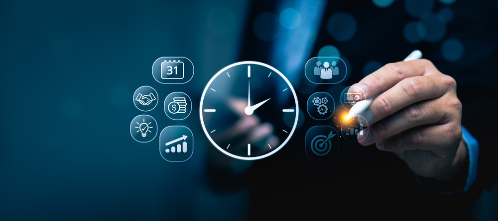 Time,Management,And,Business,Strategy,,Saving,Working,Time,To,Reduce