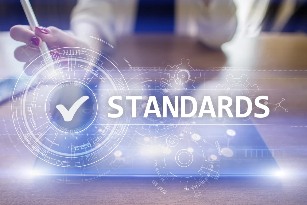Standards,Compliant,Check,,Quality,Assurance,And,Control.,Business,And,Technology